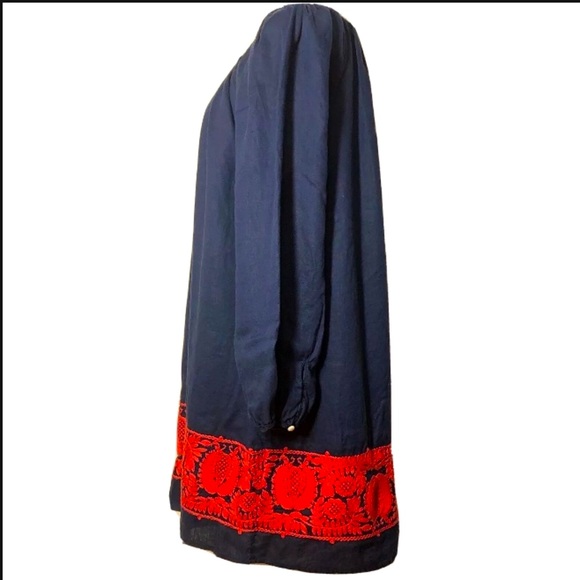 J Crew Linen Tunic Top - Picture 3 of 8